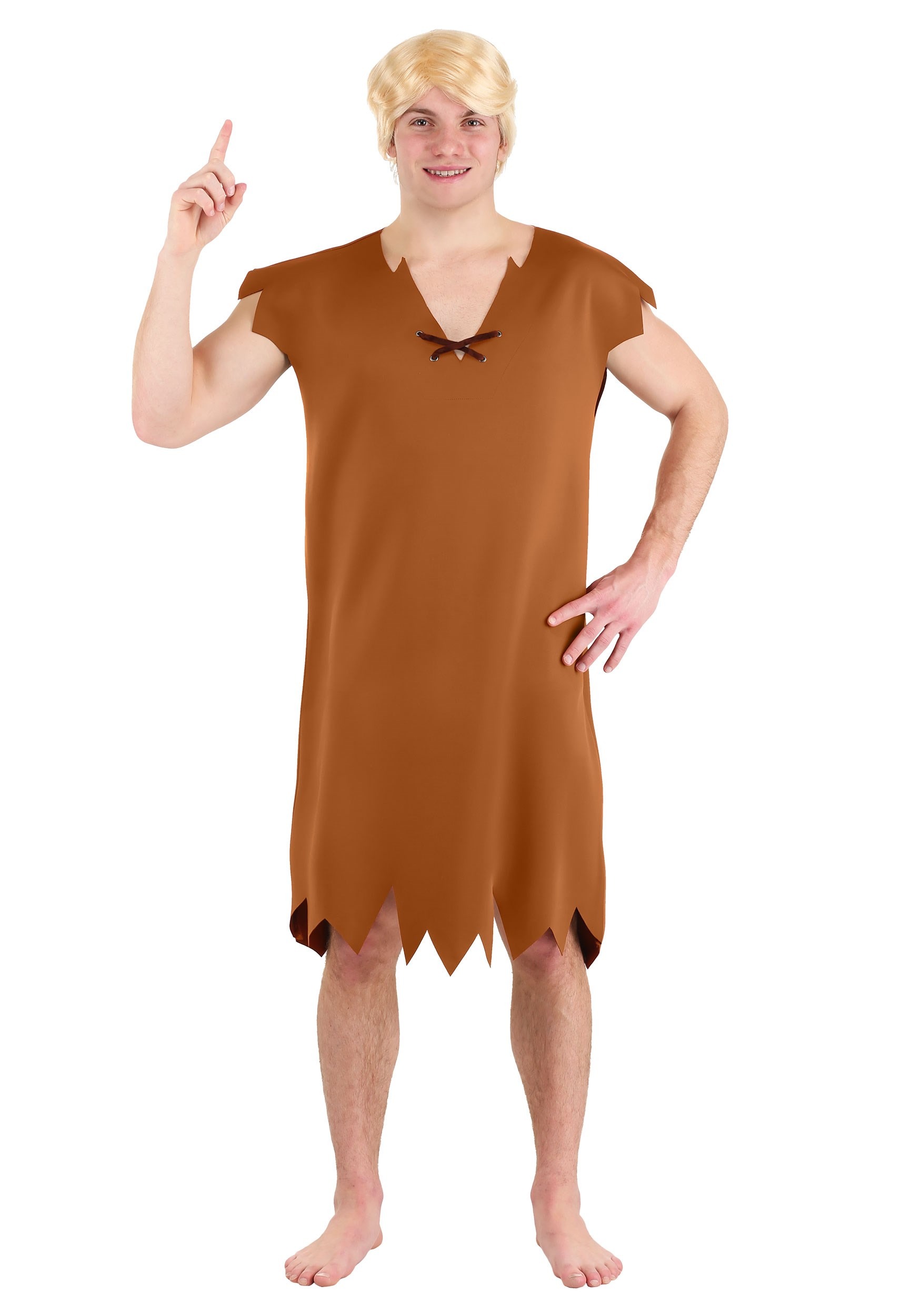 Men's Classic Flintstones Plus Size Barney Fancy Dress Costume