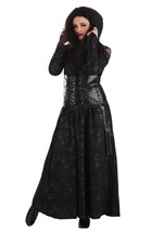 Women's Deluxe Harry Potter Bellatrix Costume Alt 1