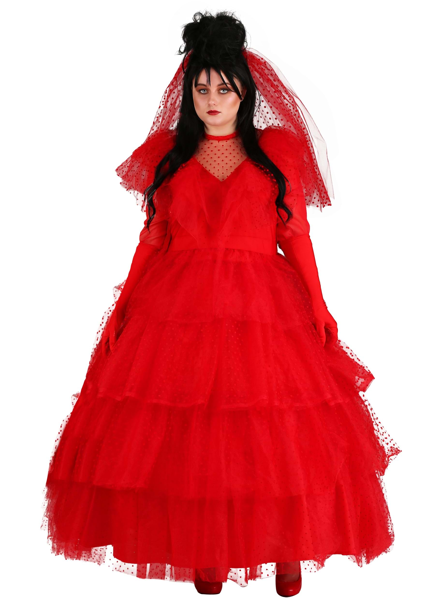Photos - Fancy Dress Winsun Dress FUN Costumes Women's Plus Size Red Wedding Dress 