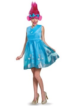 Trolls Womens Poppy Deluxe Costume
