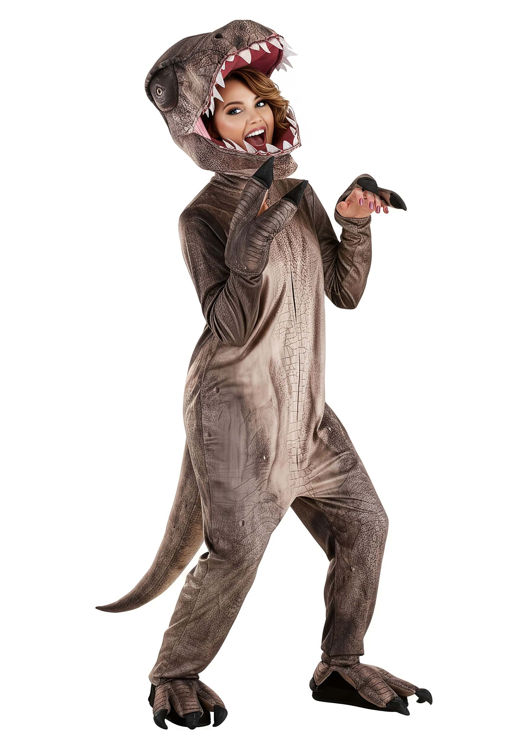 thumbnail image 2 of Kids Green T-Rex Costume For Halloween Pretend Play UK 2 of 10