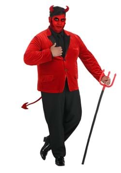 Men's Dashing Devil Plus Size Costume Main