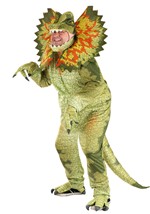 Plus Size Adult Dilophosaurus Costume Alt 9