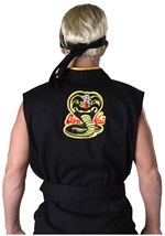 Men's Karate Kid Plus Size Authentic Cobra Kai Costume