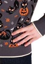 Adult's Quirky Kitty Halloween Sweater Alt 4