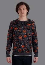 Adult's Quirky Kitty Halloween Sweater Alt 6