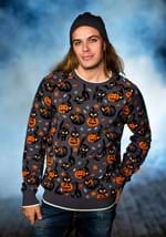 Adult's Quirky Kitty Halloween Sweater Alt 13