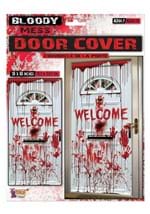 30" x 60" Bloody Mess Door Cover Alt 1