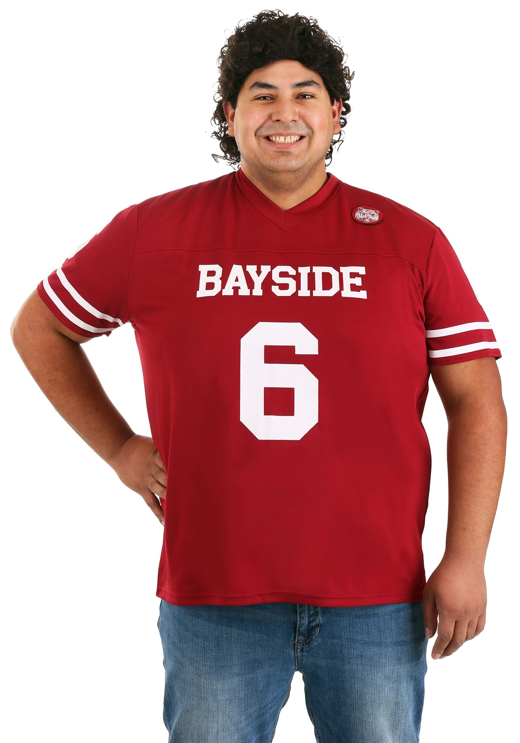 Saved By The Bell A.C. Slater Plus Size Men's Fancy Dress Costume