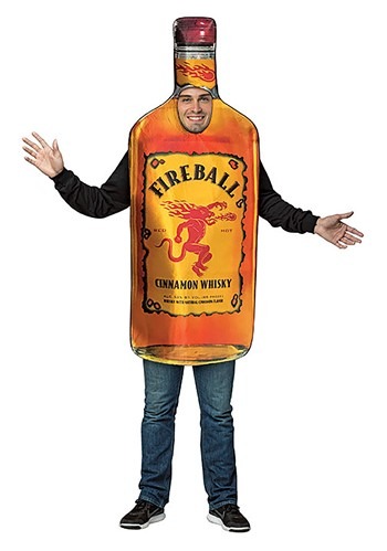 Adult Fireball Bottle Costume