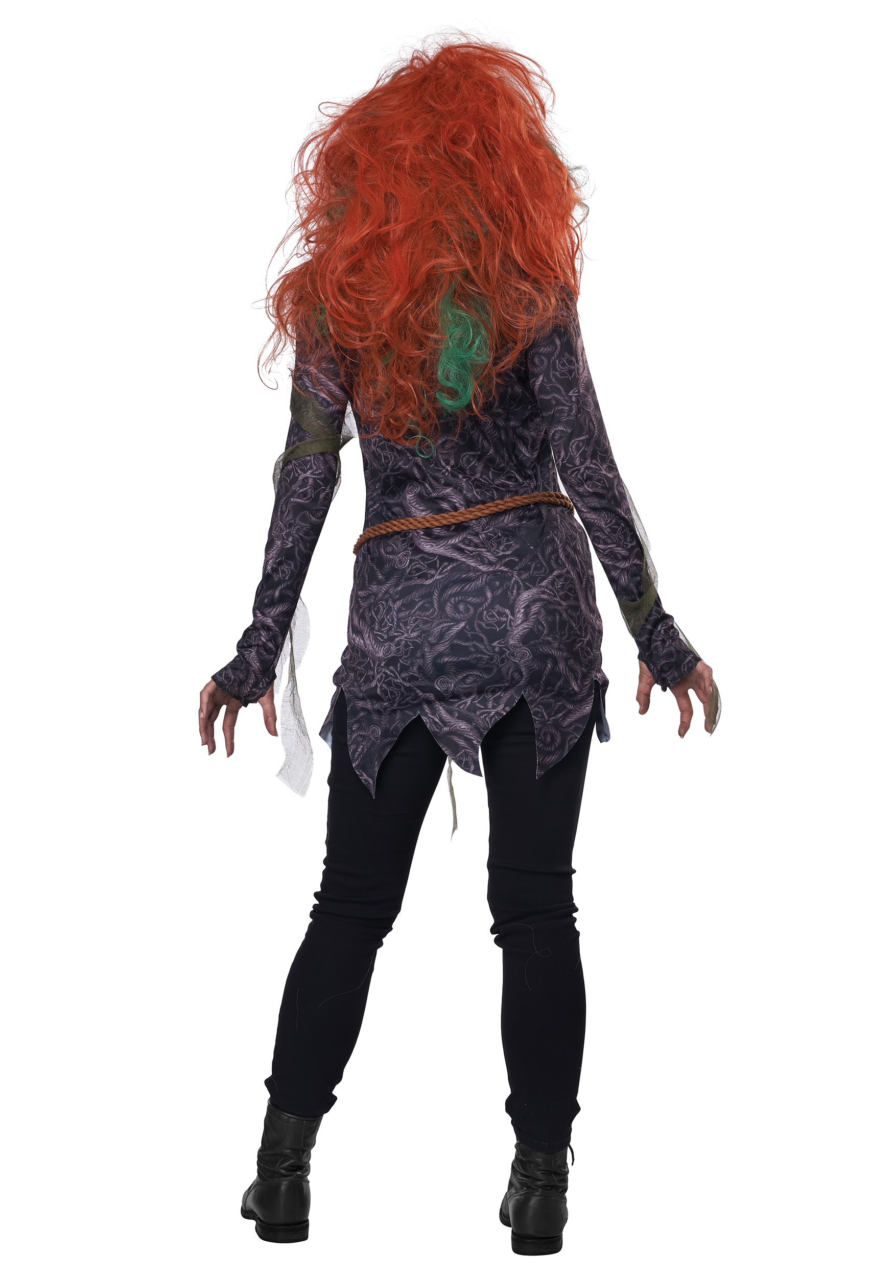 Pumpkin Monster Women's Fancy Dress Costume