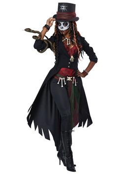 Women's Plus Size Voodoo Magic Costume
