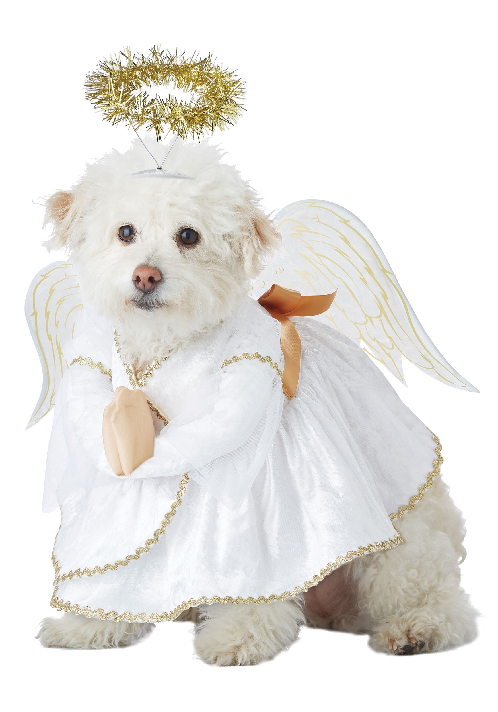 Pet Heavenly Hound Fancy Dress Costume