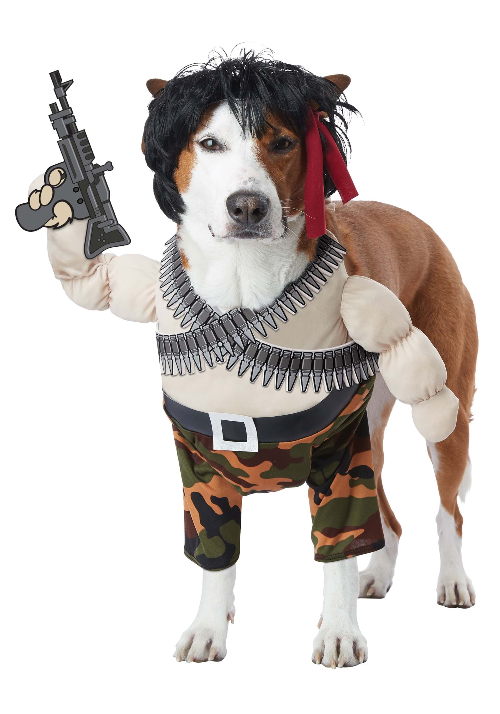 Pet Action Hero Dog Fancy Dress Costume