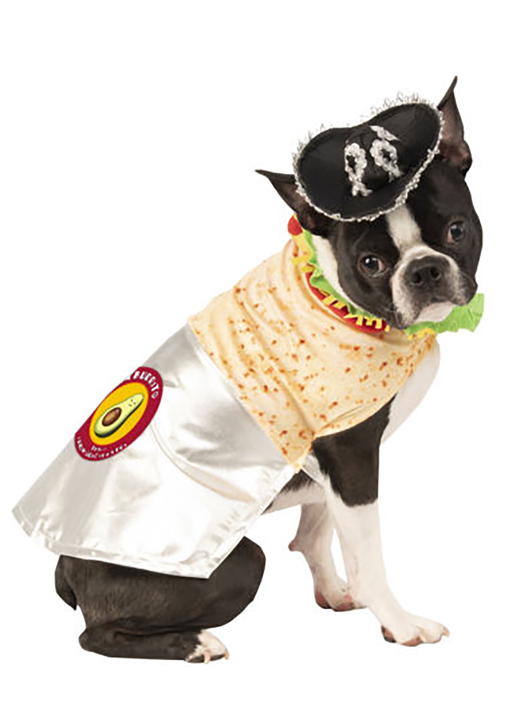 Dog Delicious Burrito Fancy Dress Costume