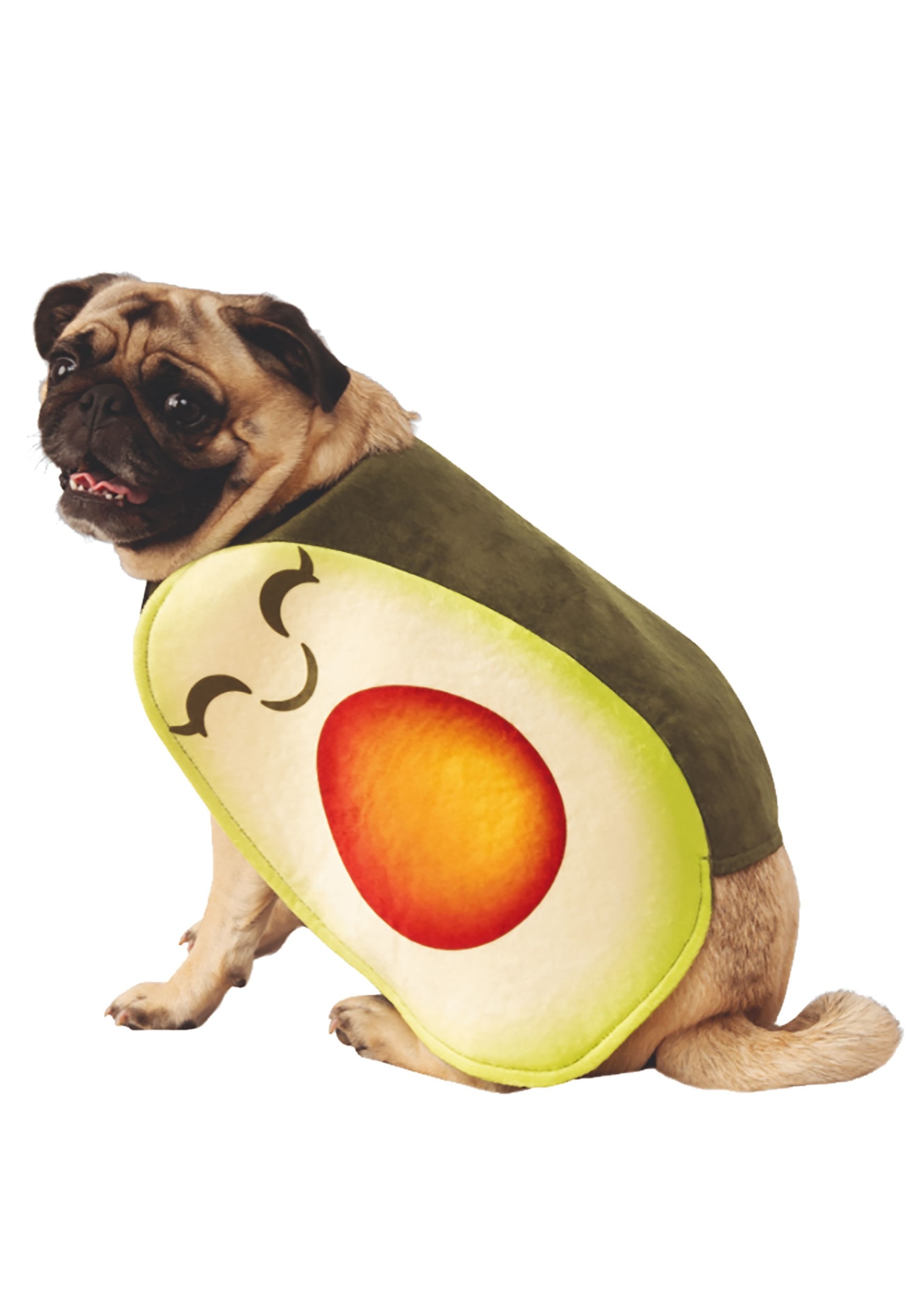 Adorable Pet Avocado Fancy Dress Costume , Food Fancy Dress Costumes For Dogs