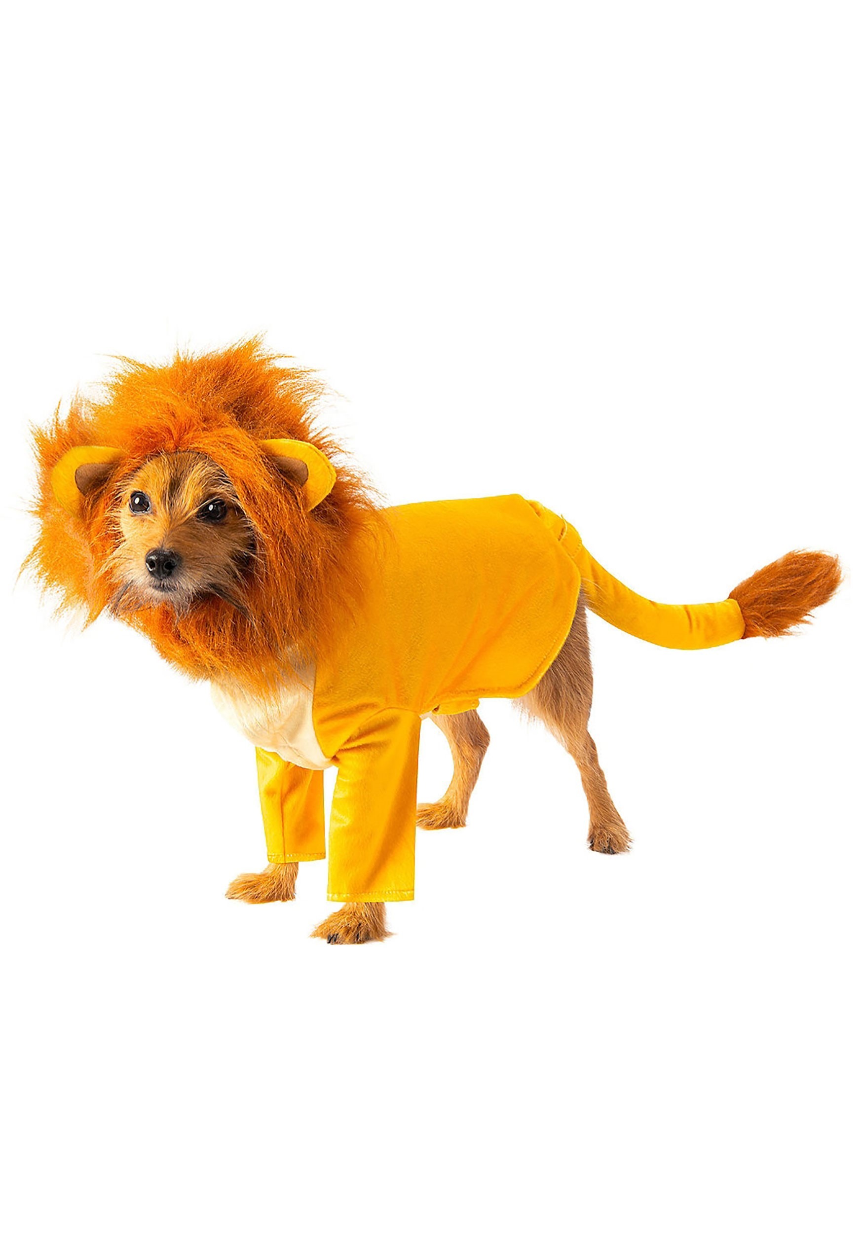 Simba The Lion King Dog Fancy Dress Costume
