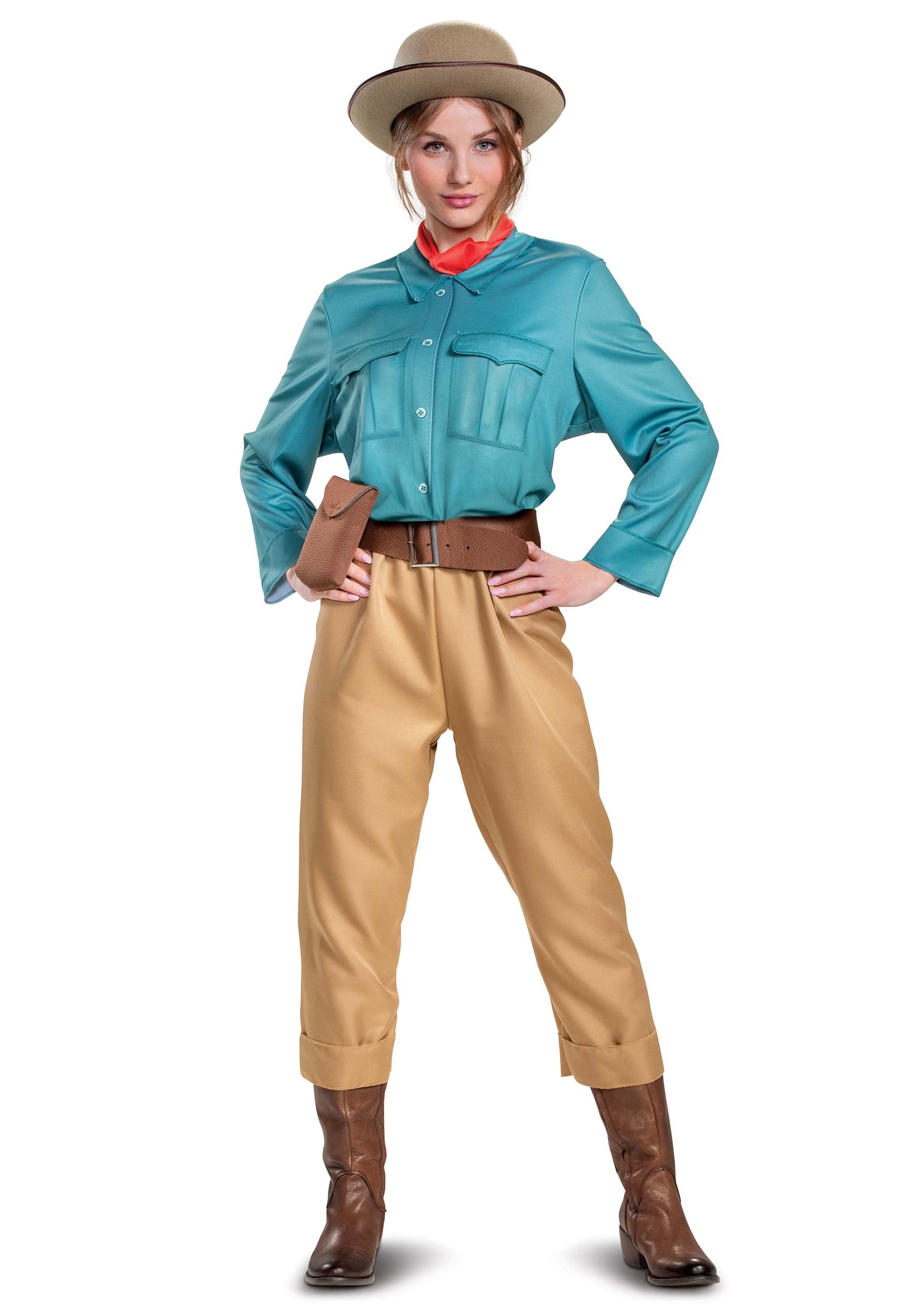 Women's Jungle Cruise Deluxe Lily Fancy Dress Costume
