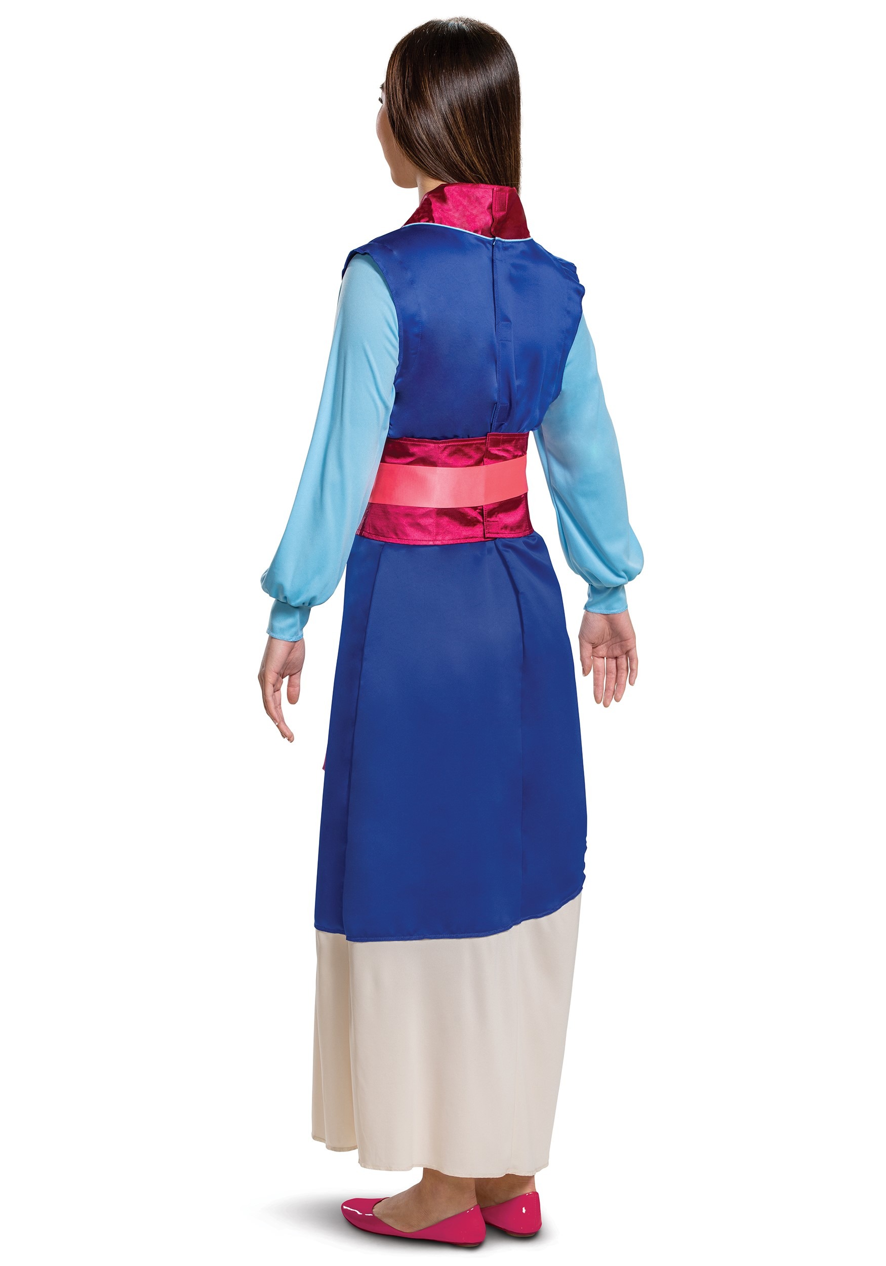 Mulan Blue Dress Fancy Dress Costume For Women
