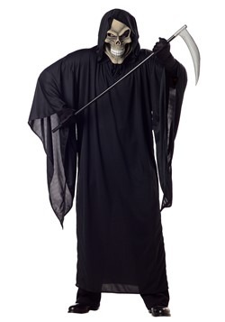 Men's Plus Size Grim Reaper Costume
