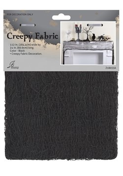 Black Creepy Fabric Décor