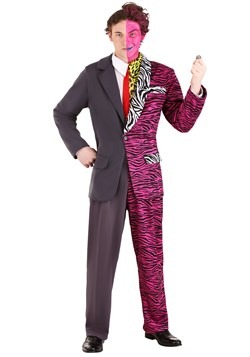 Batman Forever Men's Plus Size Two-Face Premium Costume