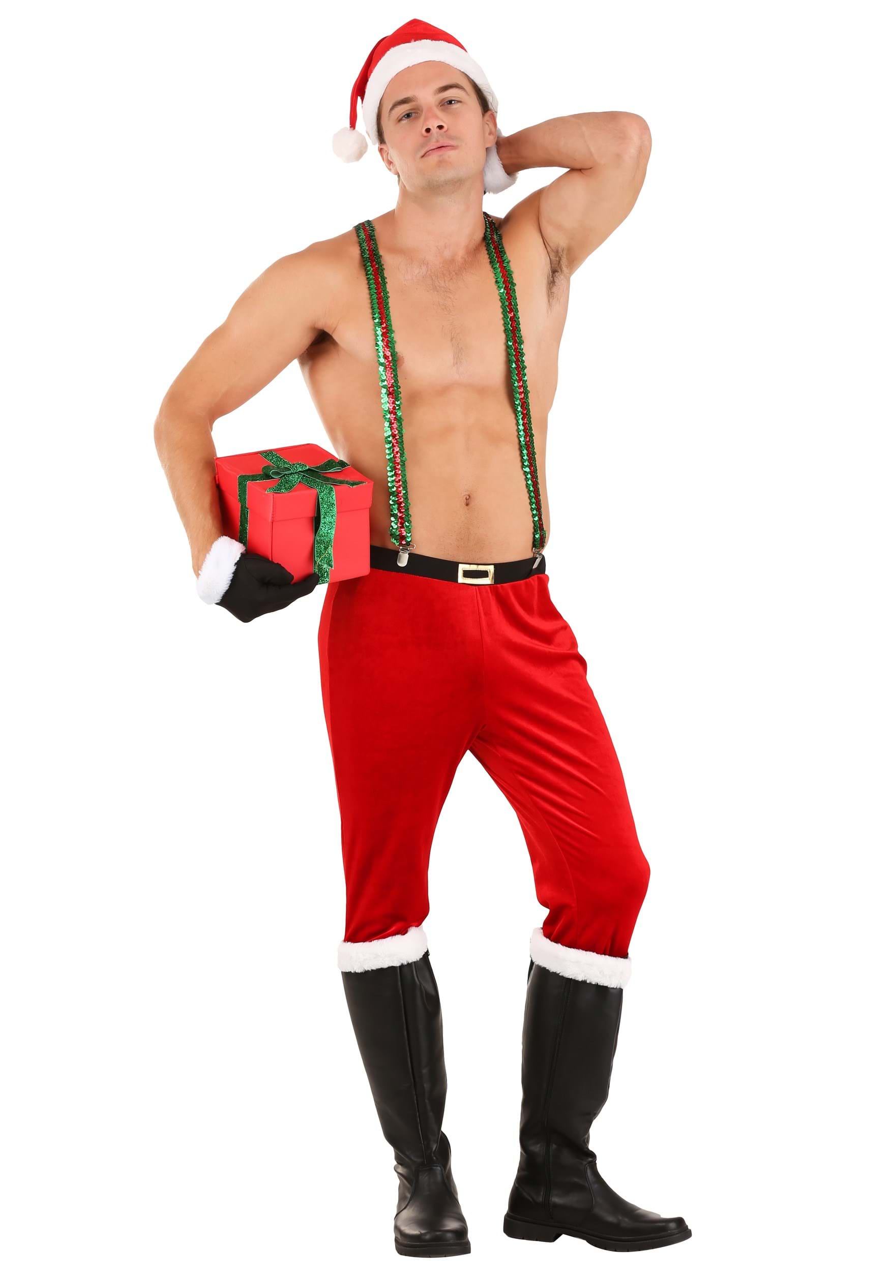 Sexy Mens Santa Claus Costume 7419
