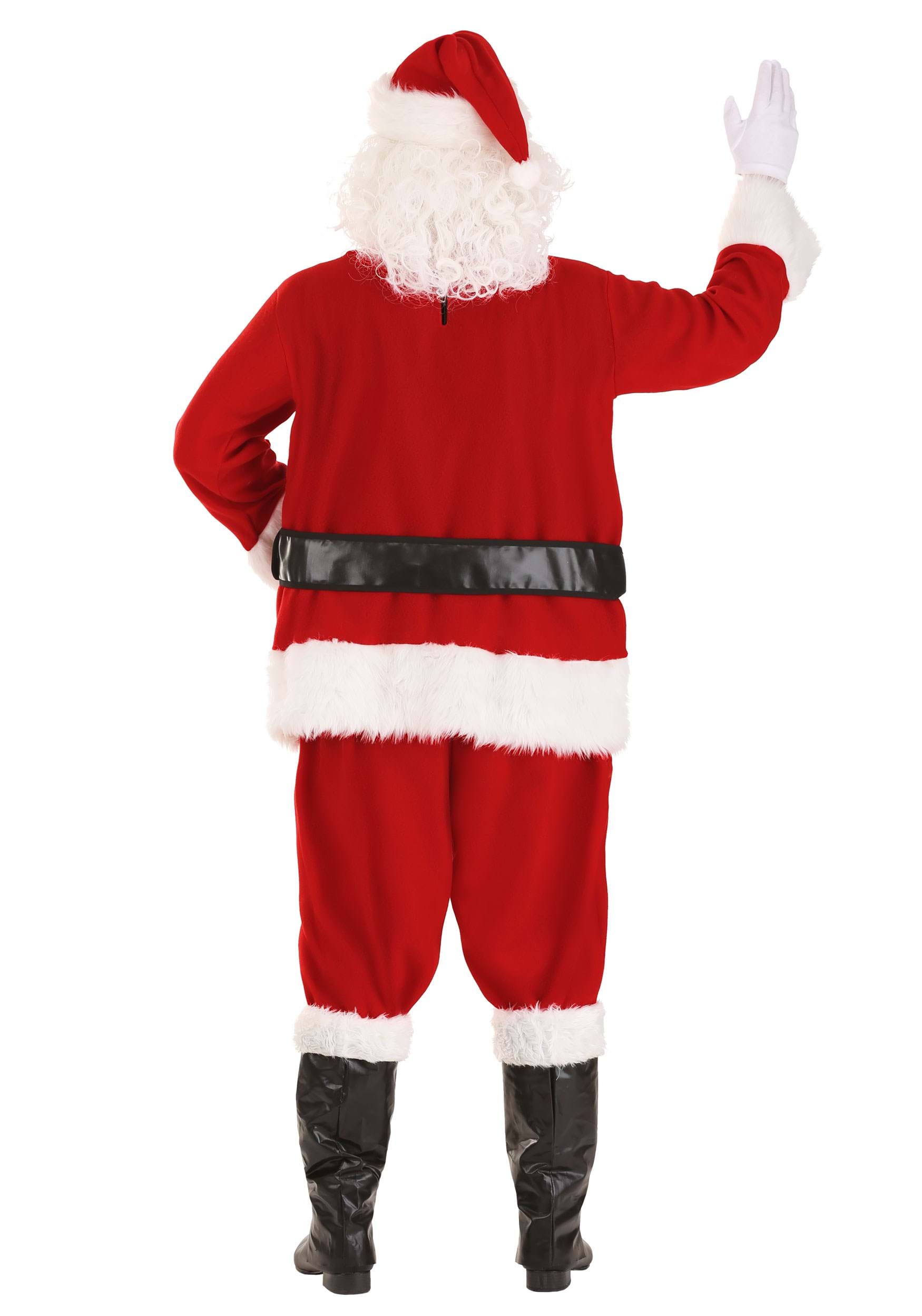Holiday Santa Claus Adult Fancy Dress Costume