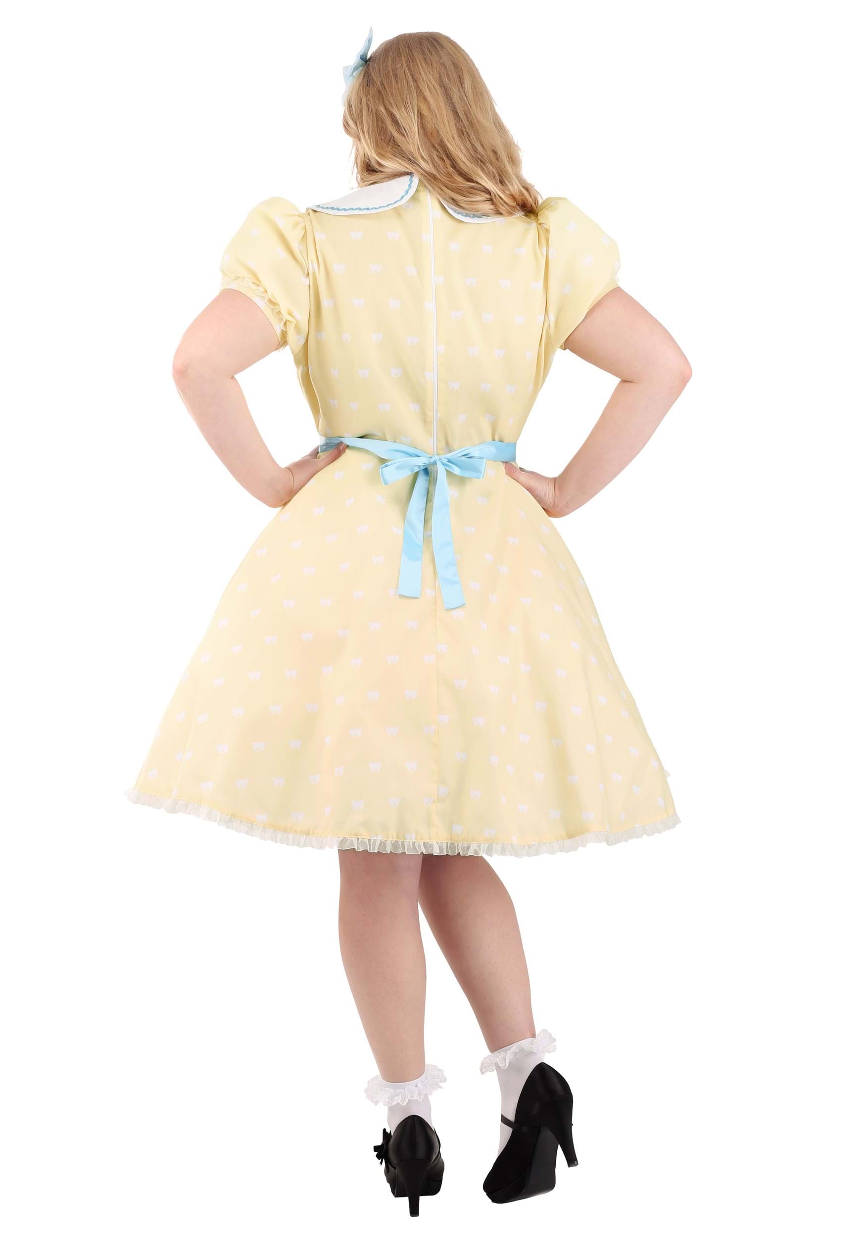 Plus Size Women's Goldilocks Fancy Dress Costume