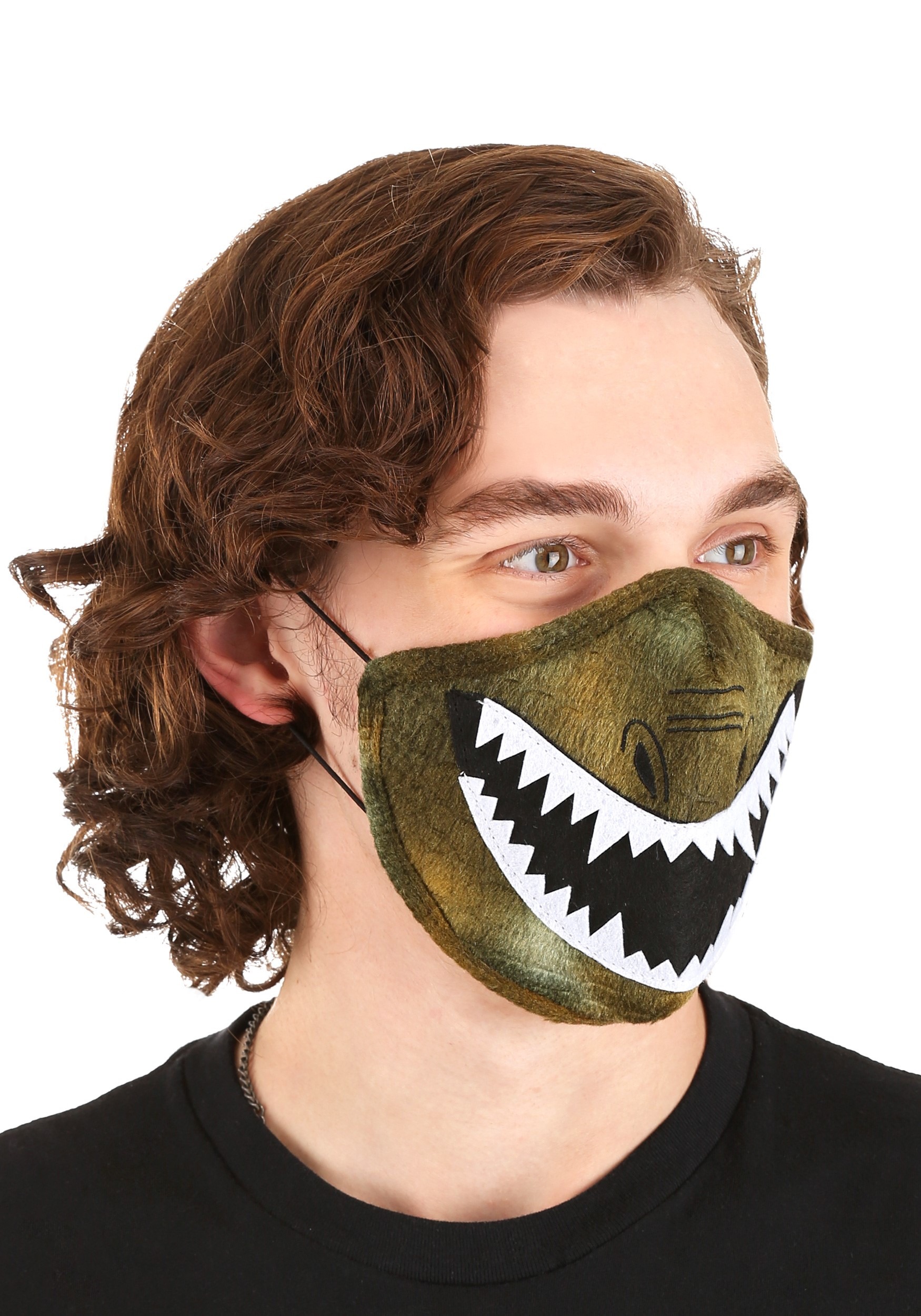 Dinosaur Sublimated Face Mask For Adults