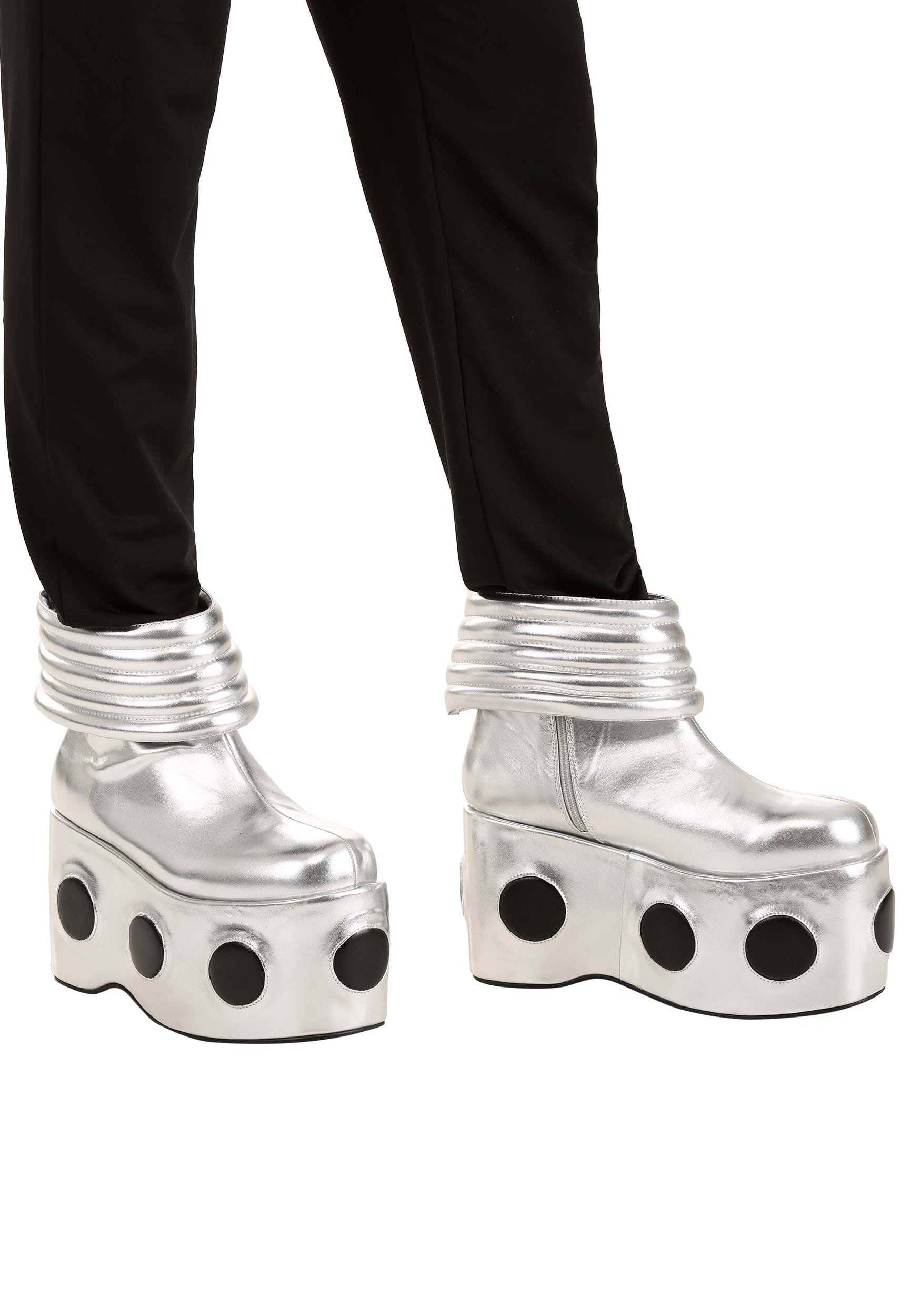 KISS Spaceman Boots , Exclusive Fancy Dress Costume Boots