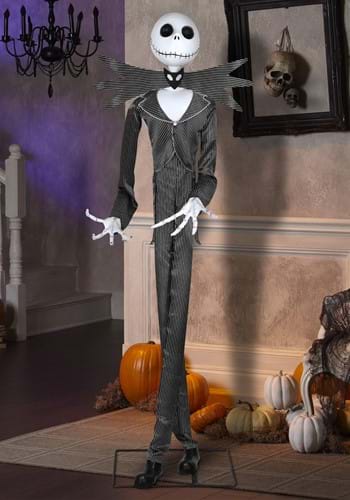 Nightmare Before Christmas Animated Life Size Jack Skellingt