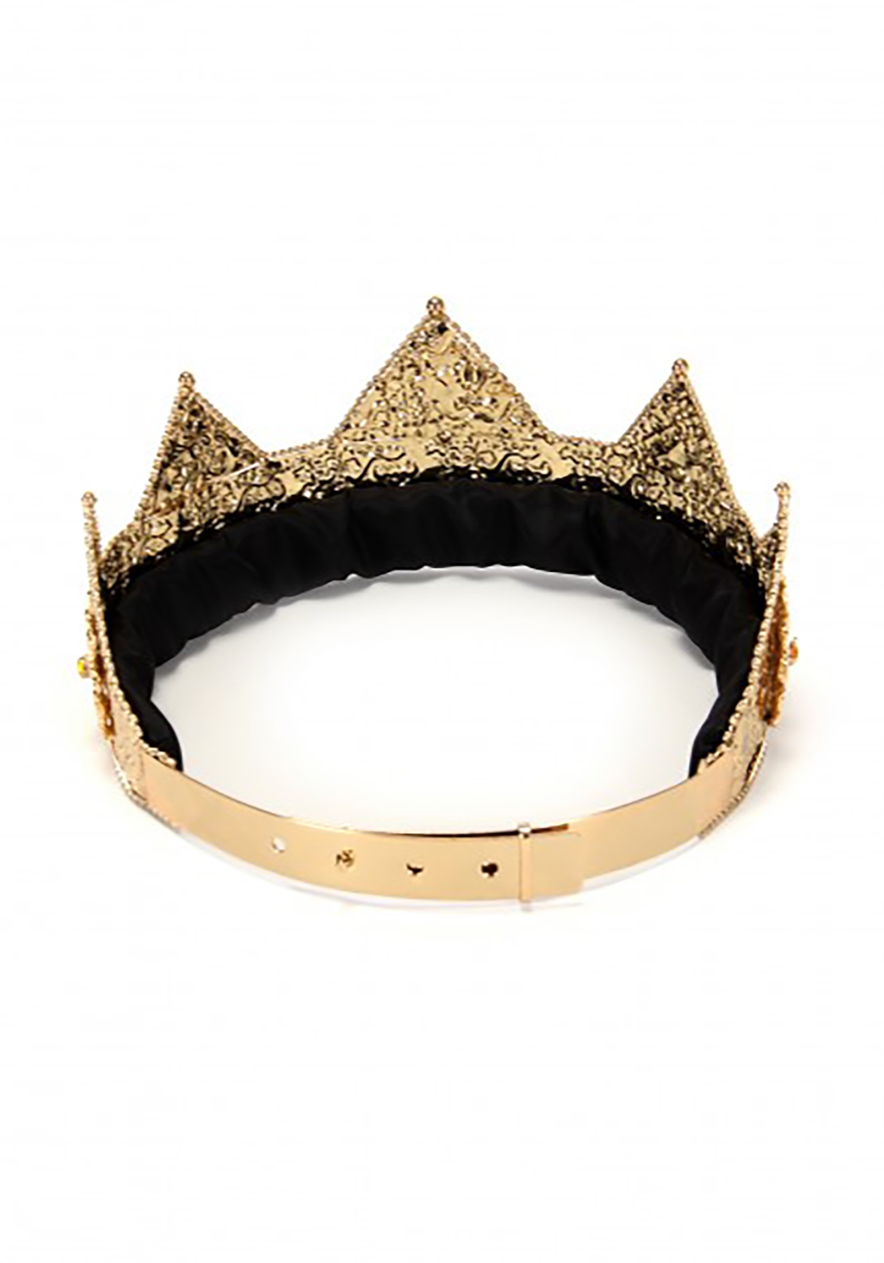 Gold & Gems Ladies Pointed Crown Adjustable 3