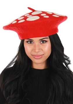 Mushroom Heartfelted Hat