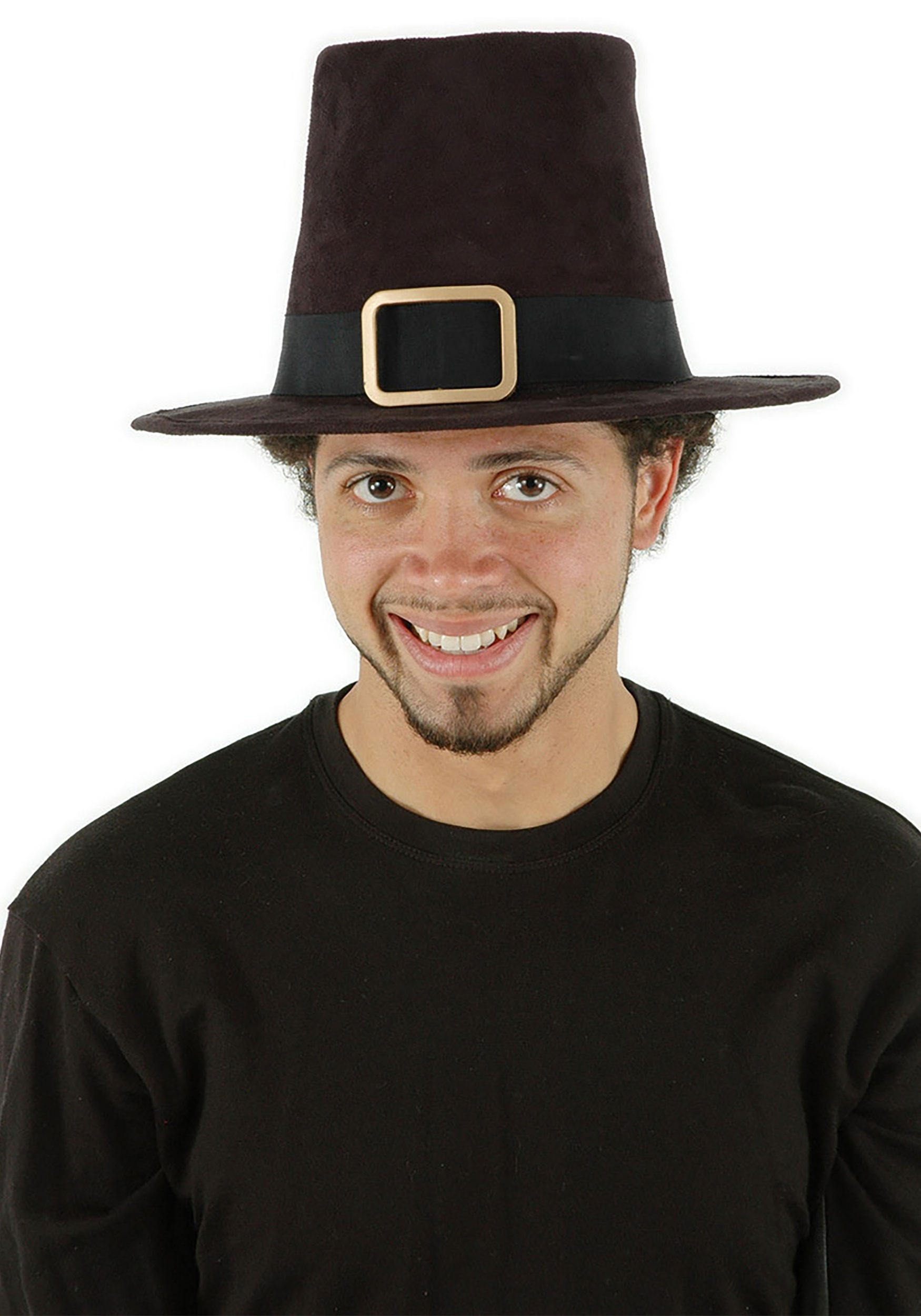 Pilgrim Fancy Dress Costume Hat Deluxe