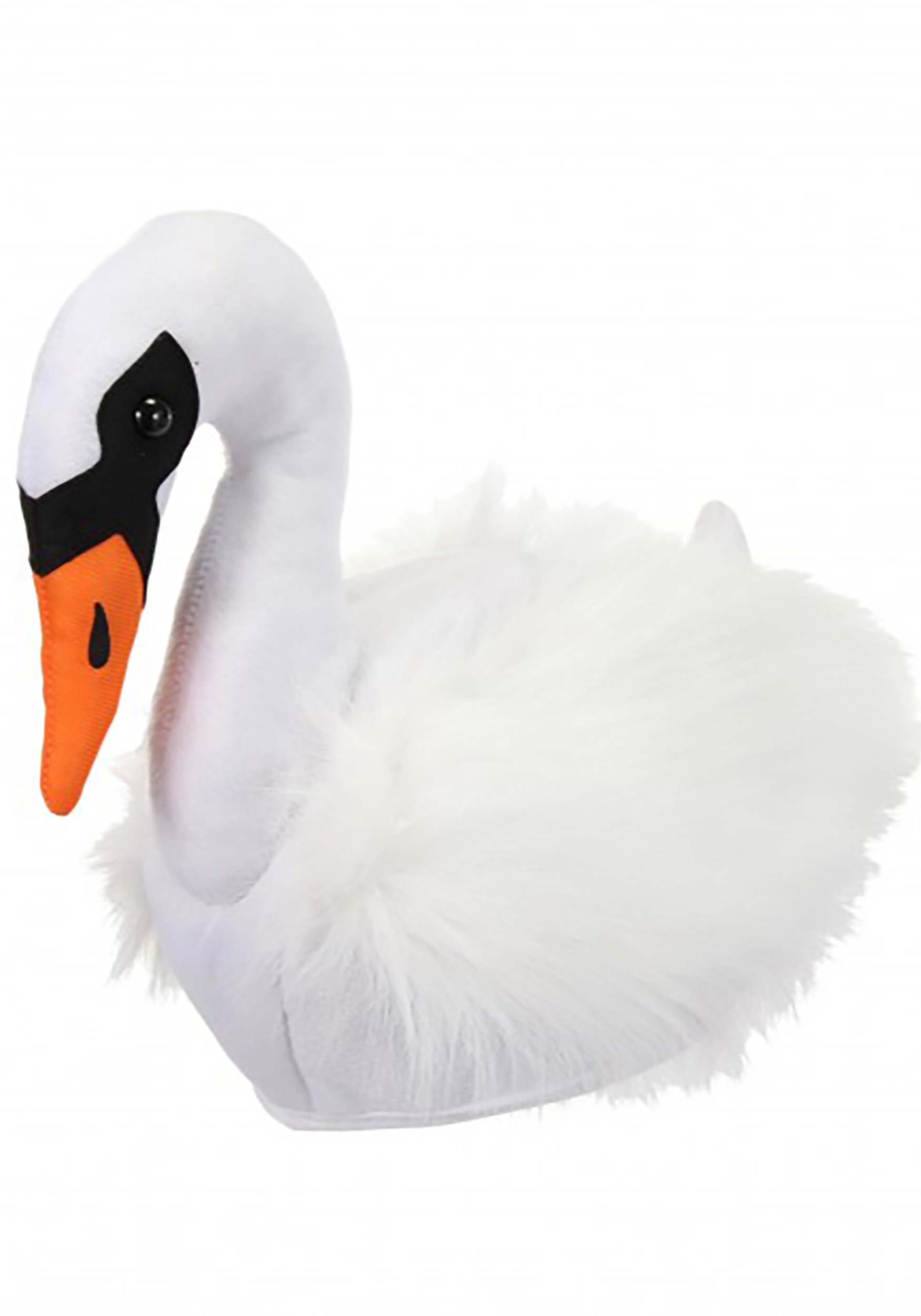 Plush Swan Fancy Dress Costume Hat