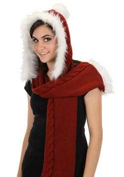 Knitted Santa Hood