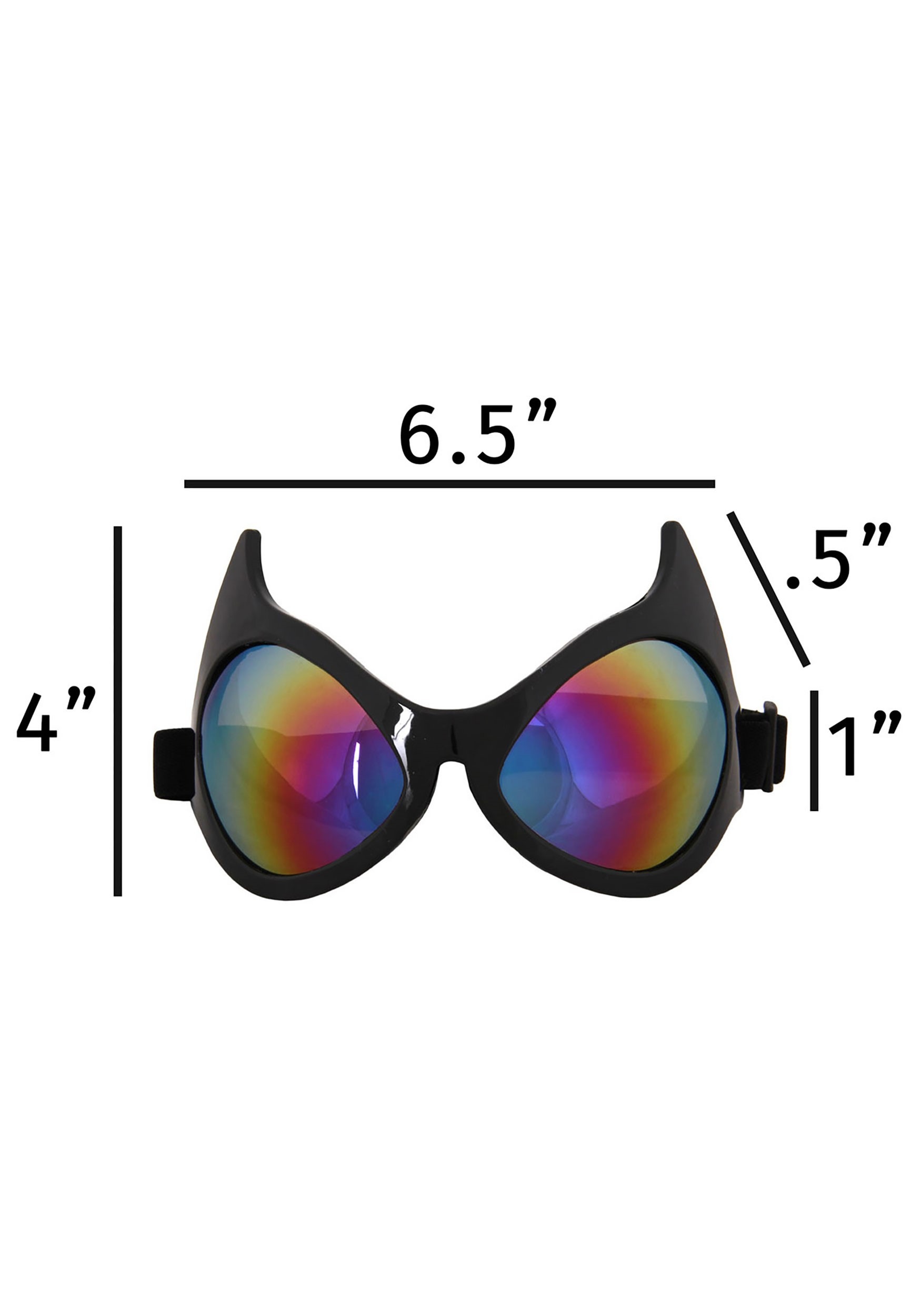 Rainbow Goggles Cat Eye