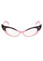Pink/Clear Vintage Cat Eyes Glasses Alt 1