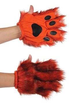 Orange Fingerless Paws