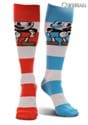 Cuphead & Mugman Striped Knee High Socks