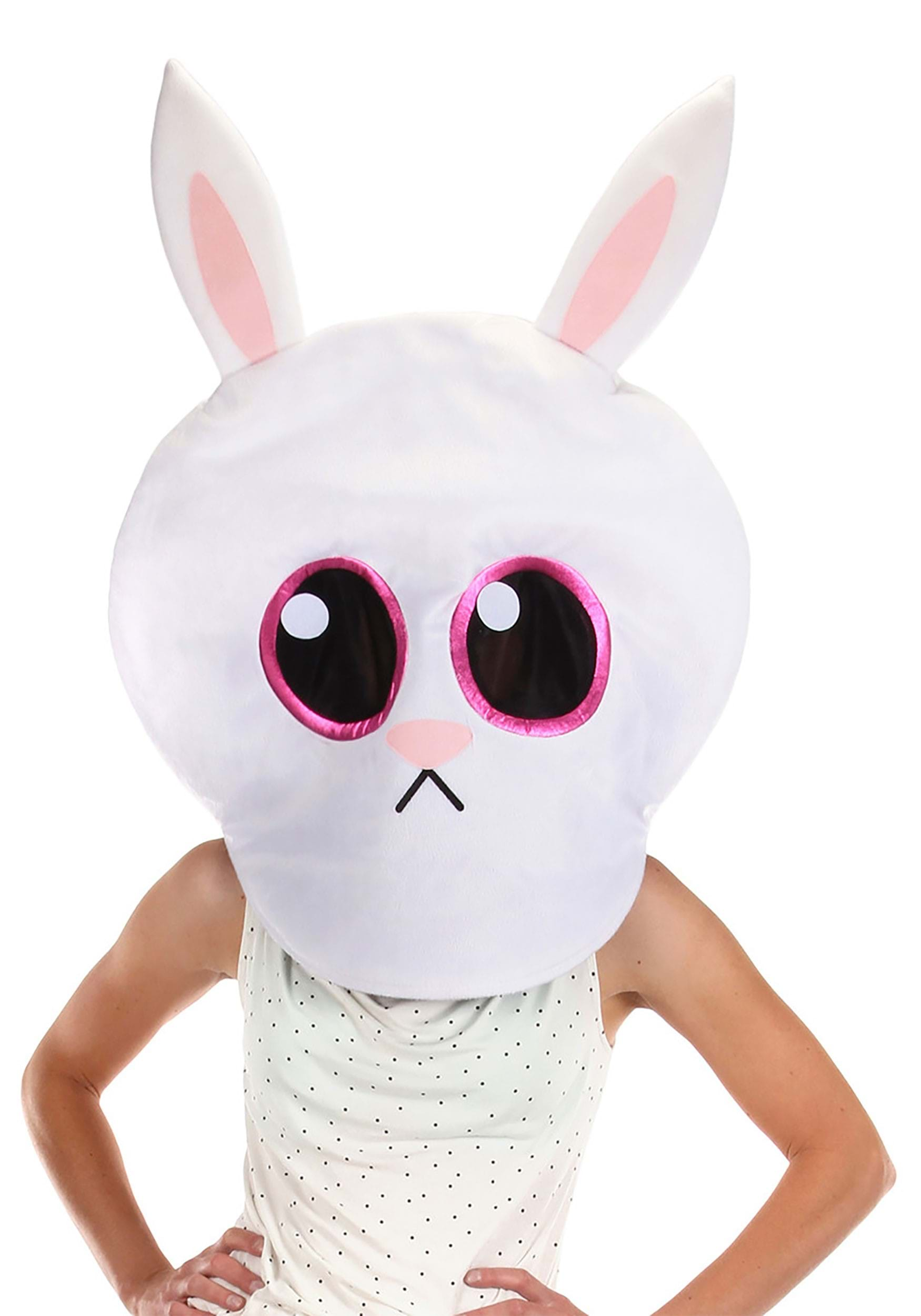 giant bunny head mask