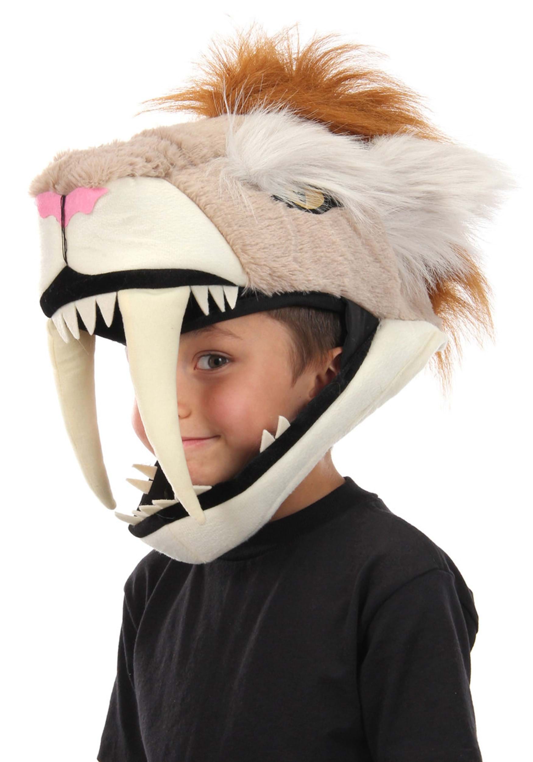 Jawesome Fancy Dress Costume Hat Sabertooth
