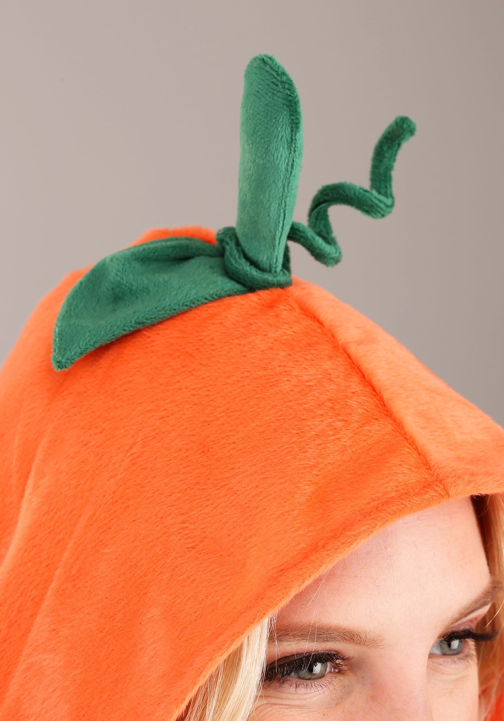 Adult Jumpsuit Pumpkin Fancy Dress Costume