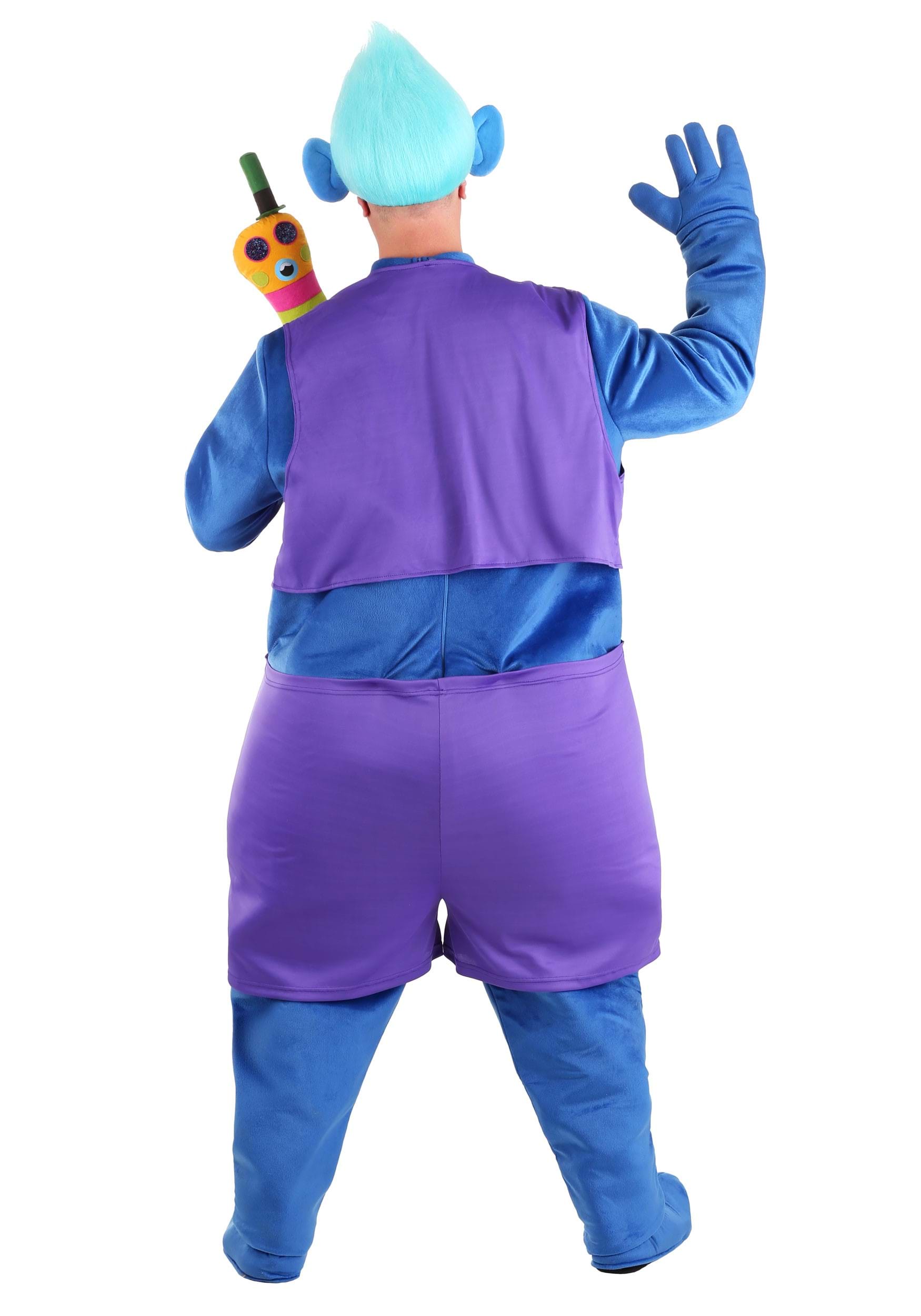 Biggie Costume from Trolls for Plus Size Adults