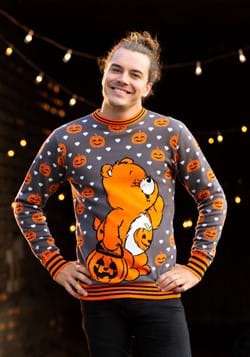 Adult Care Bears Trick-or-Sweet Bear Halloween Sweater Alt 1