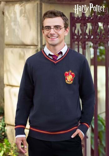 Harry Potter Gryffindor Uniform Sweater for Adults-2 upd