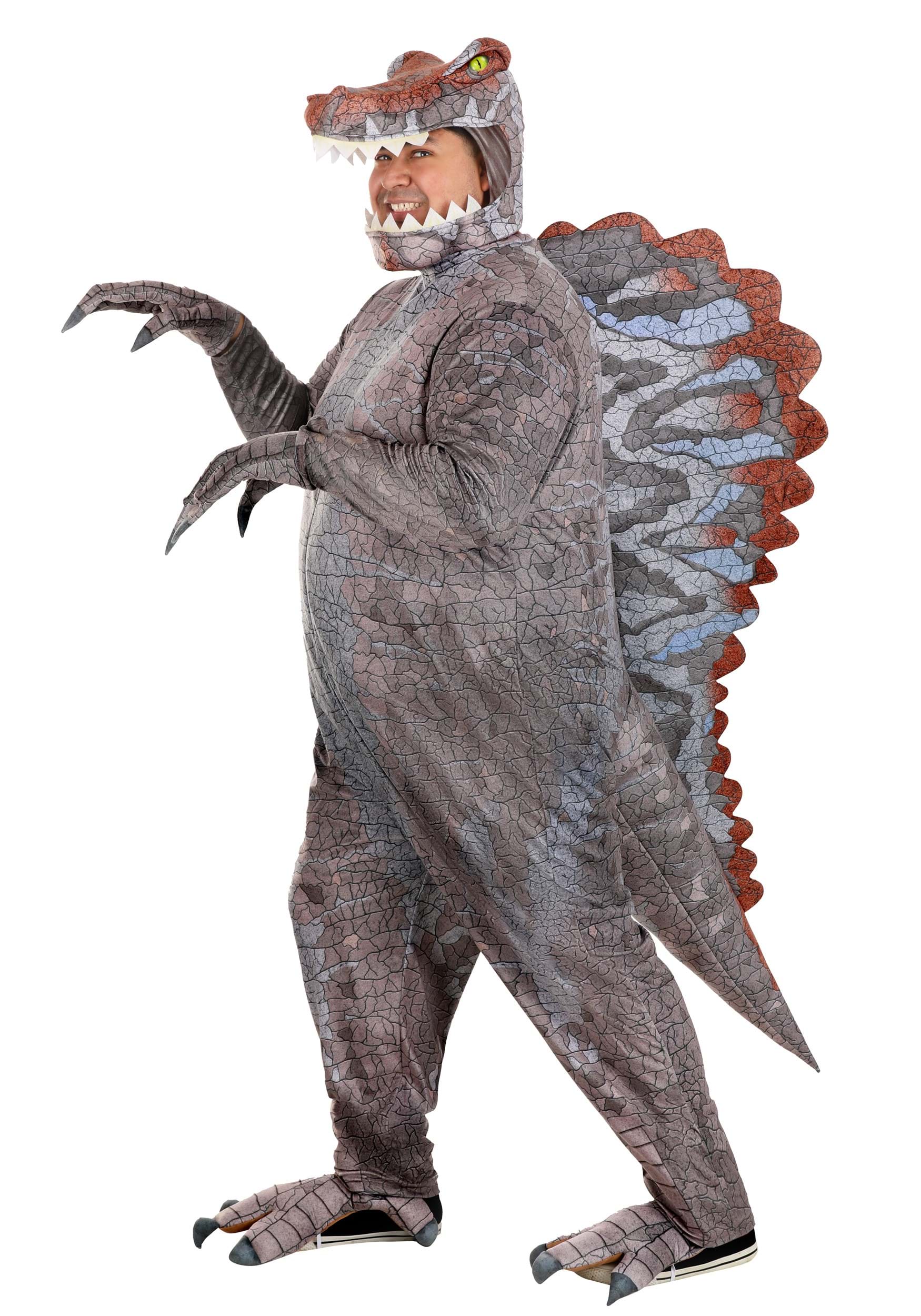 Plus Size Spinosaurus Adult Fancy Dress Costume