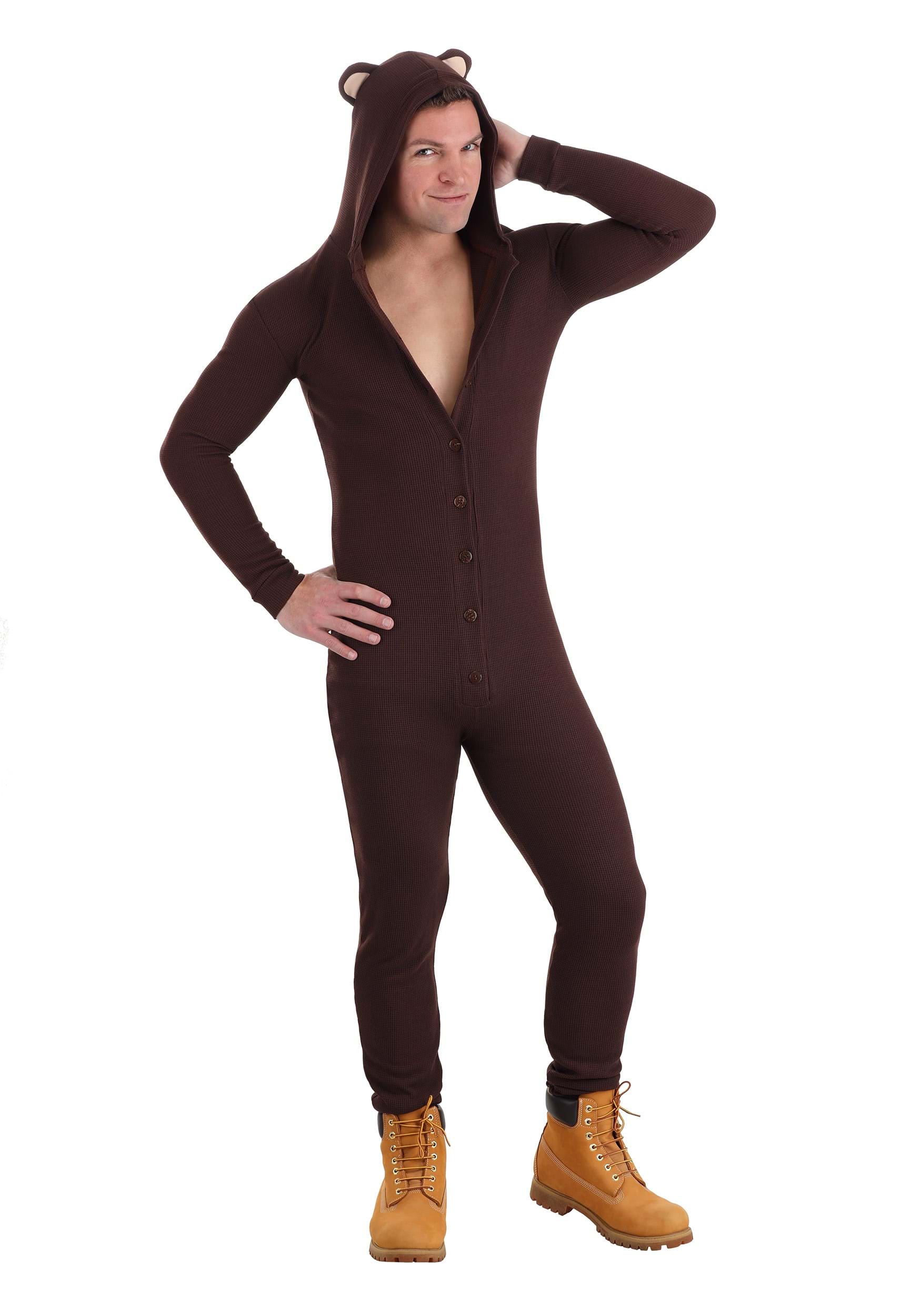 Men's Sexy Bear Fancy Dress Costume