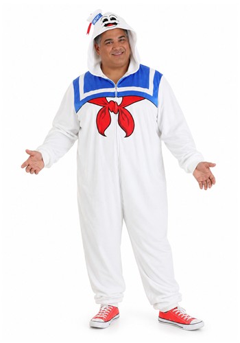 Plus Stay Puft Marshmallow Man Costume Onesie Alt 4